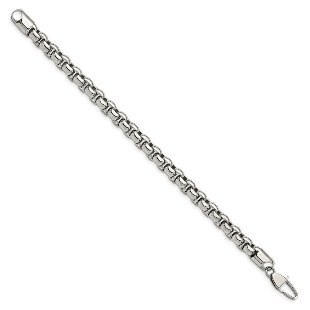 Stainless Steel Polished 9in Bracelet 9 inches