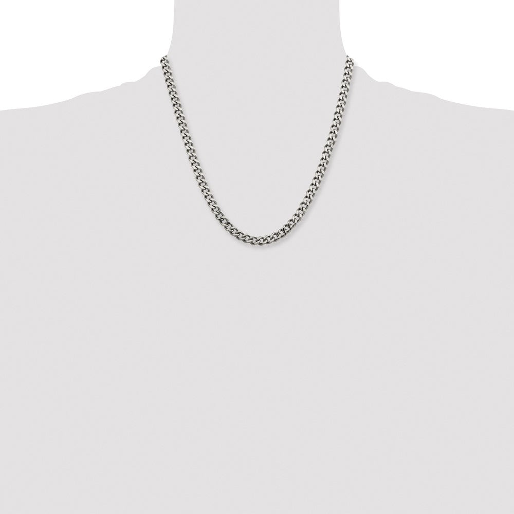 Stainless Steel 6.50mm 20in Curb Chain