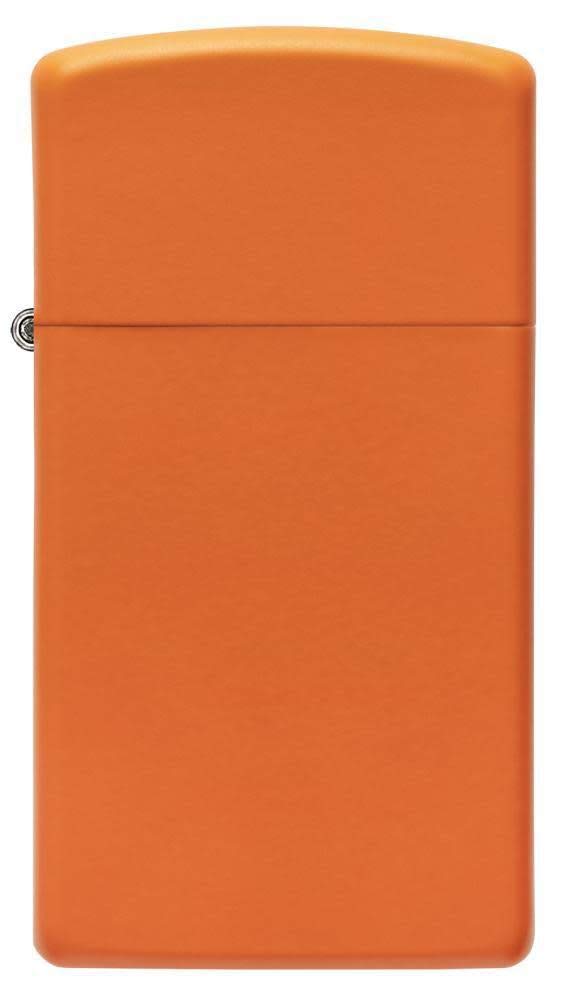 Zippo Slim Orange Matte Pocket Lighter
