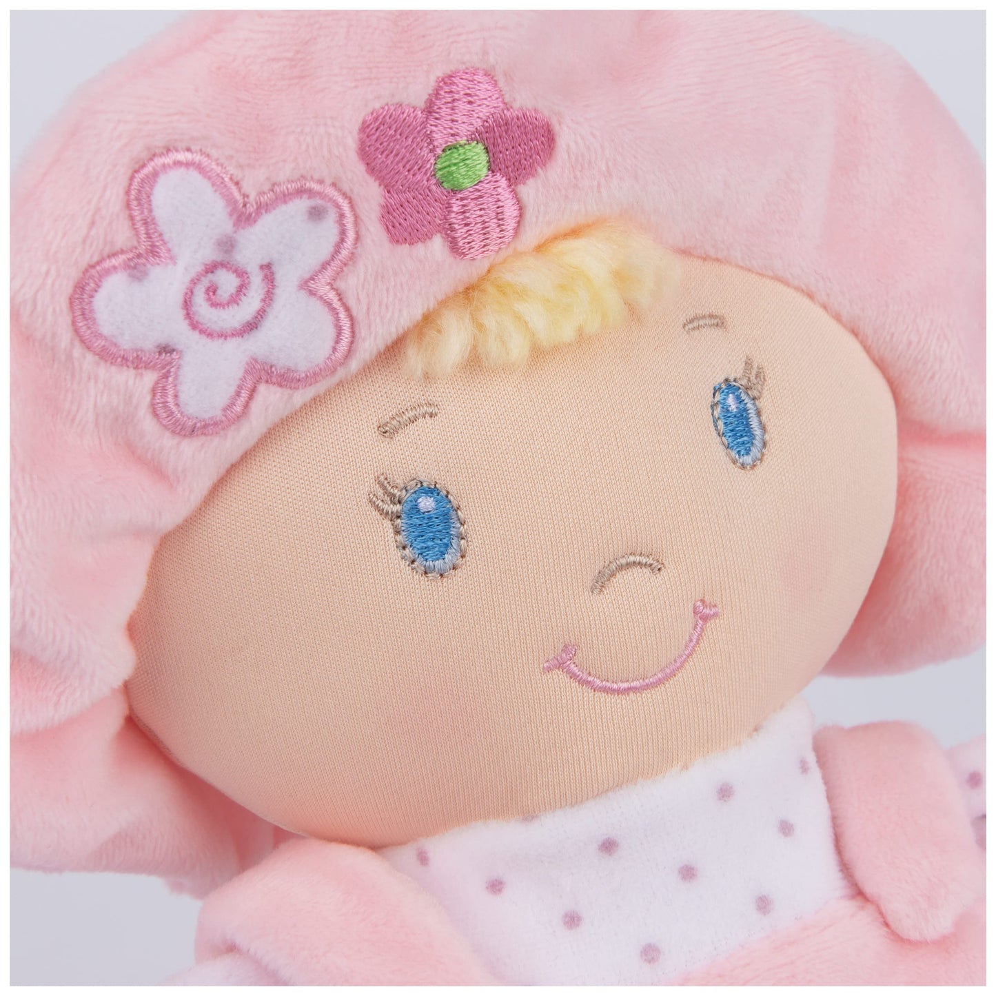 GUND Baby My First Dolly, Plush Doll for Babies and Toddlers, Pink/White, 13