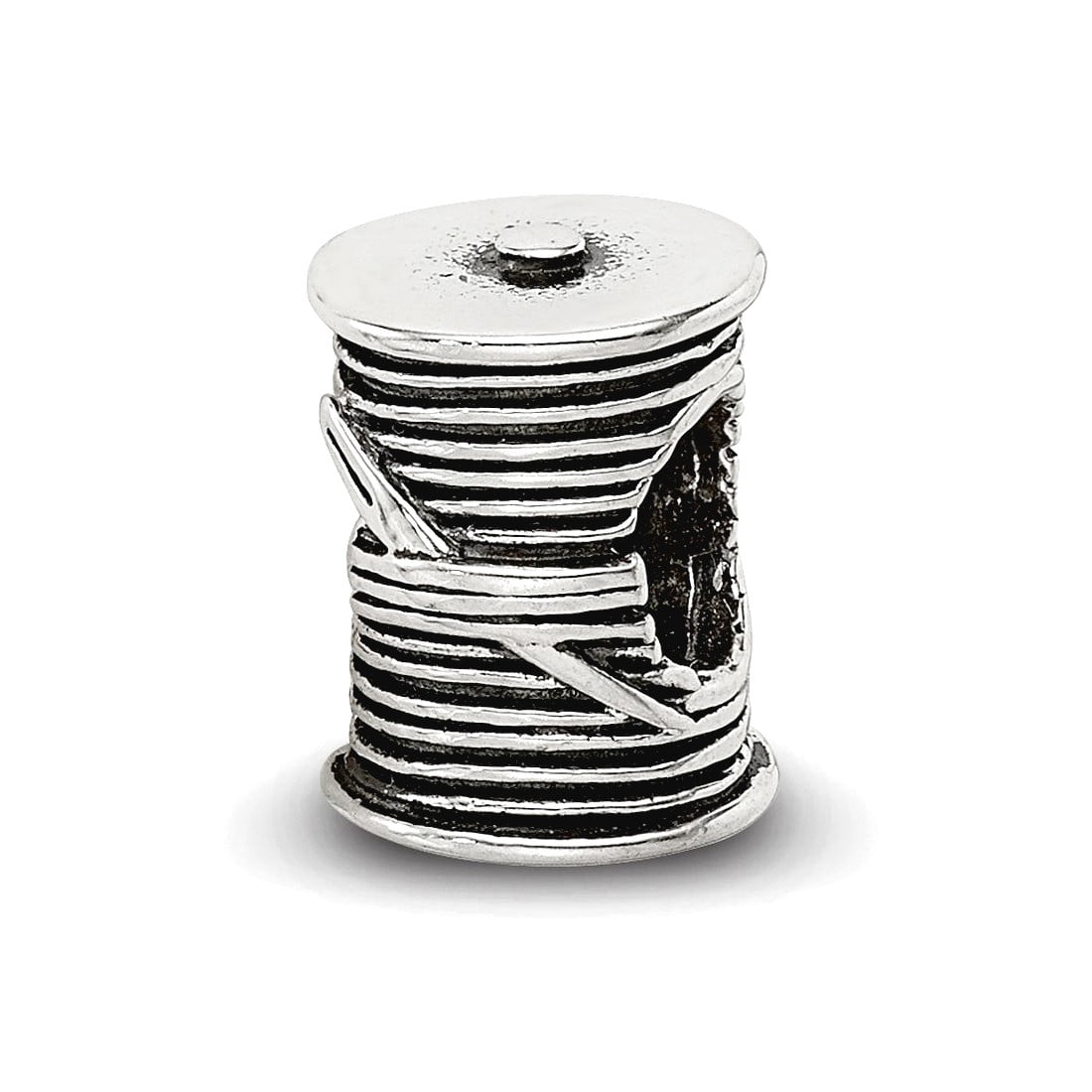 Sterling Silver Reflections Thread & Needle Bead