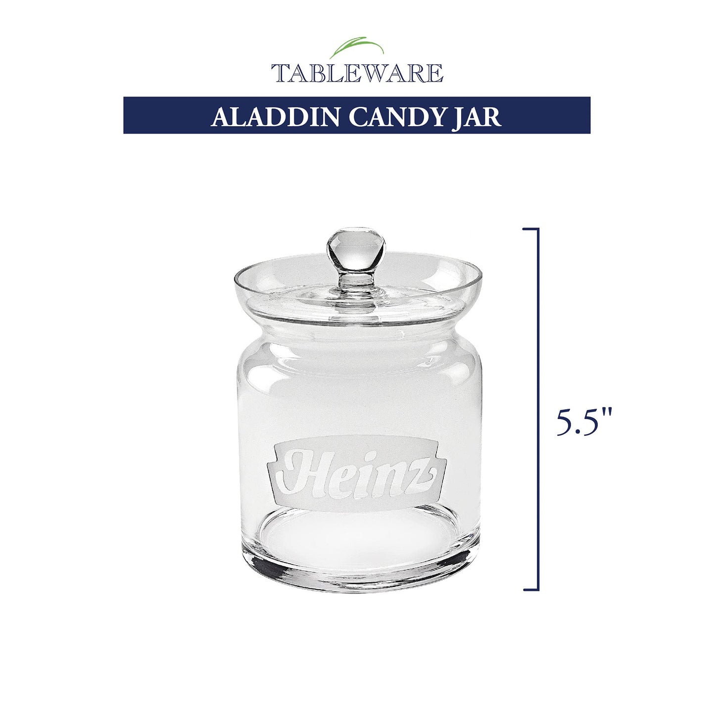 Badash Handcrafted Lead-free Crystal Aladdin Candy Jar QGM19680