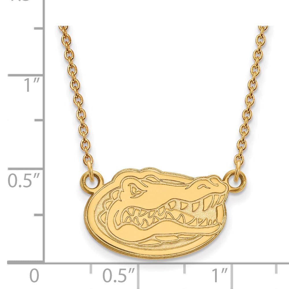 Women's Florida Gators Gold Plated Pendant Necklace