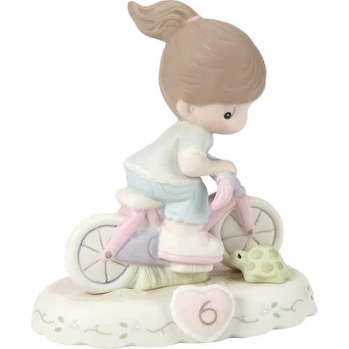 Precious Moments Growing In Grace Age 6 Brunette Girl Figurine, Count 1