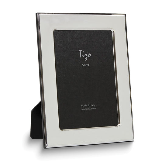 Silver Plated Plain 5x7 Photo Frame