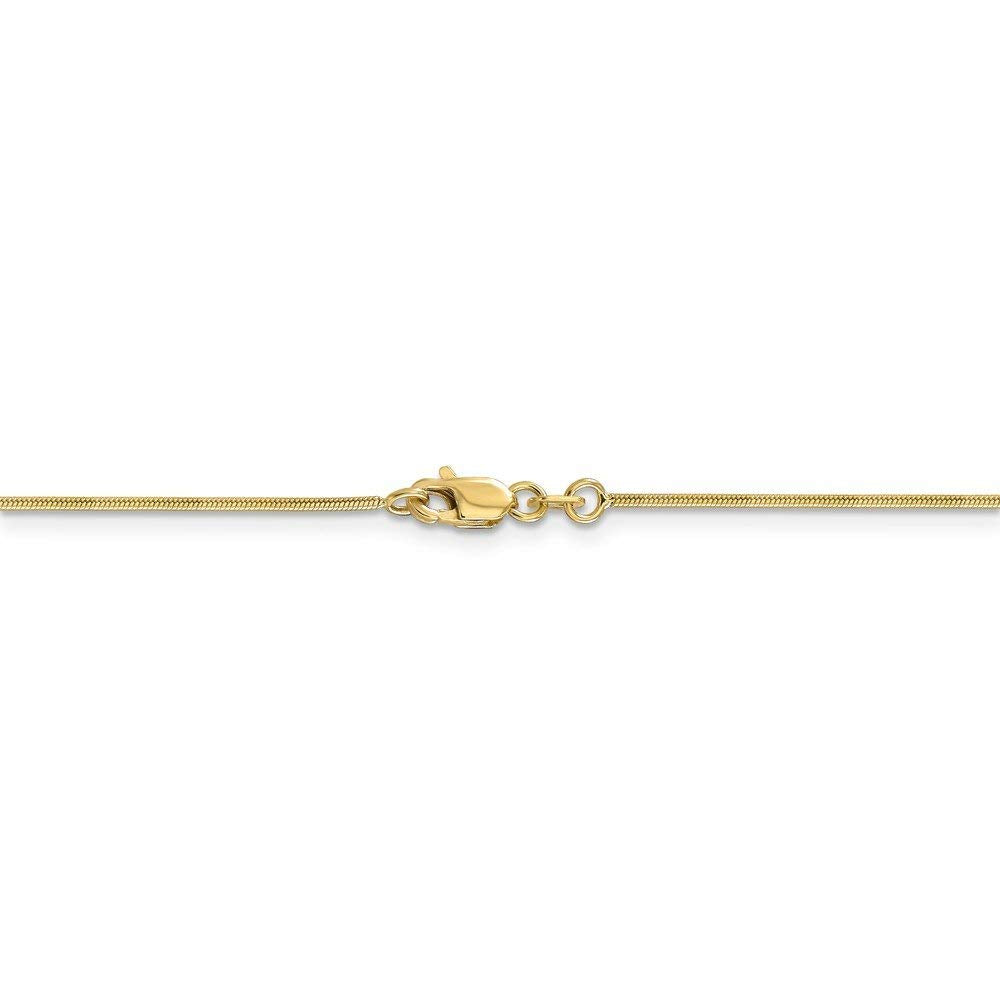 10k .9mm Round Snake Chain