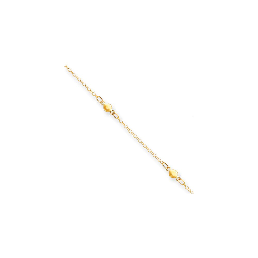 14k Fancy Anklet