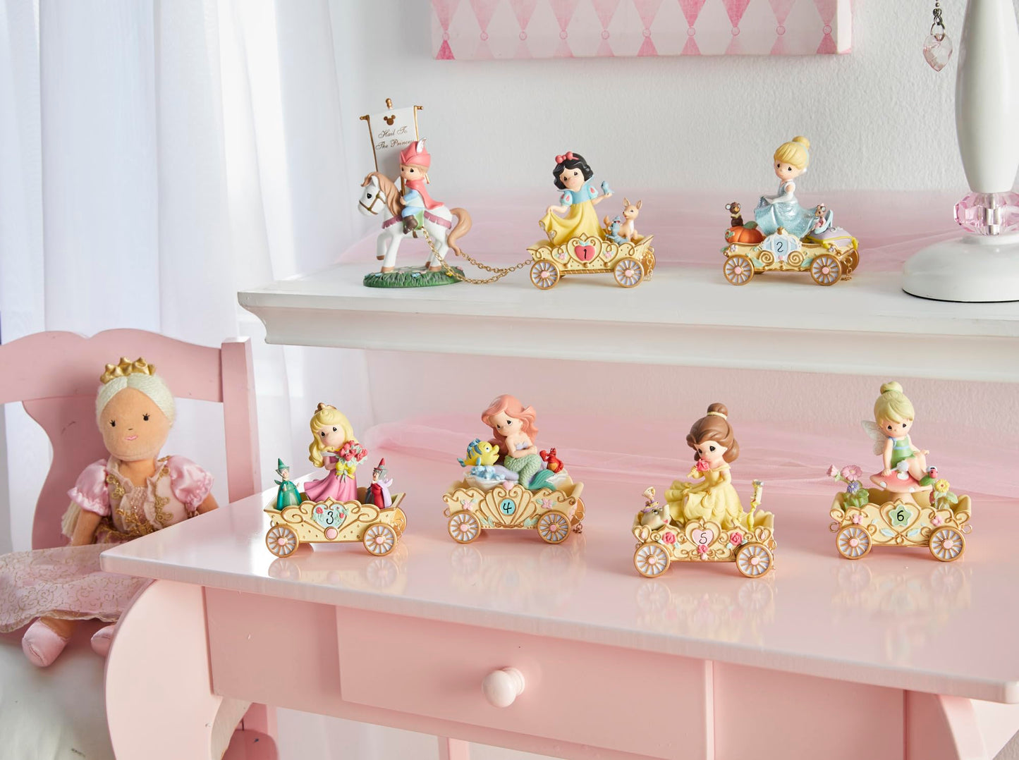 Precious Moments Disney Birthday Parade Ariel Age 4 Resin Figurine QGM5786