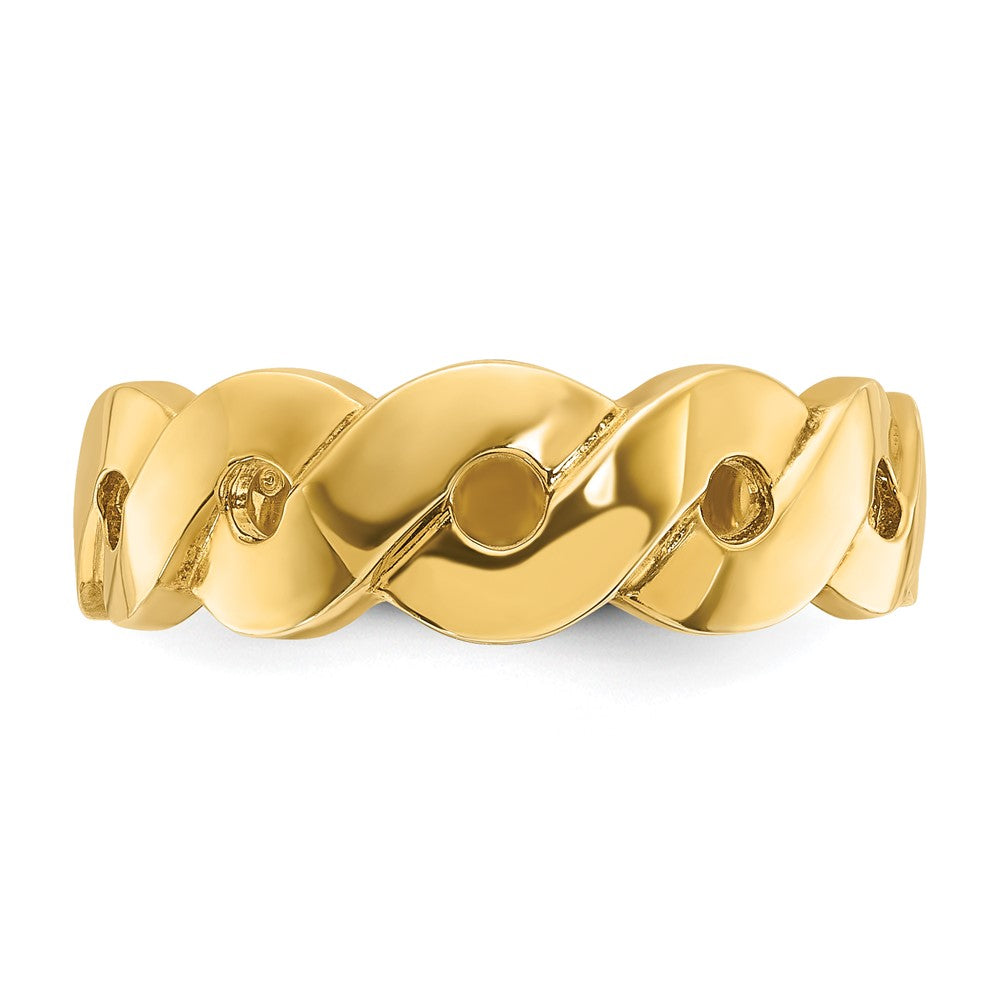 14k IBGoodman Men's Infinity Design Ring