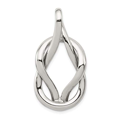 Sterling Silver Fancy Slide
