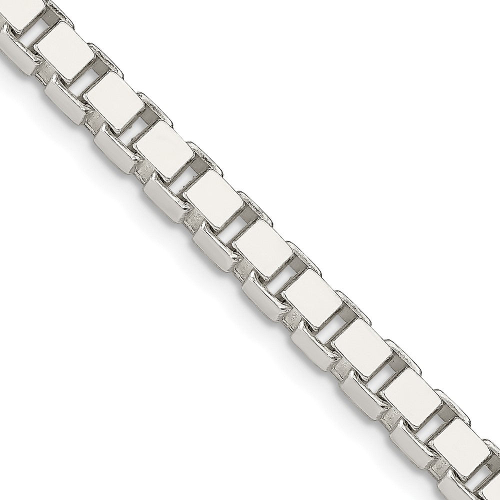 Sterling Silver 4.5mm Box Chain 20 Inches