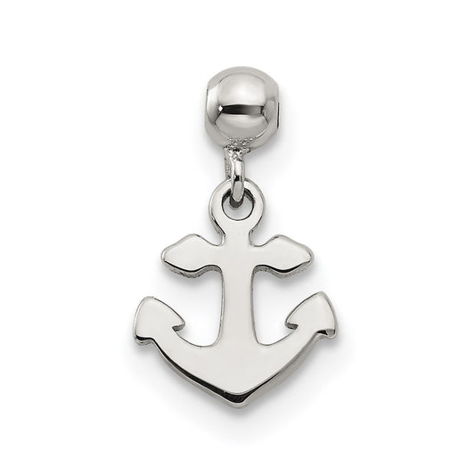 Mio Memento Sterling Silver Dangle Anchor Charm