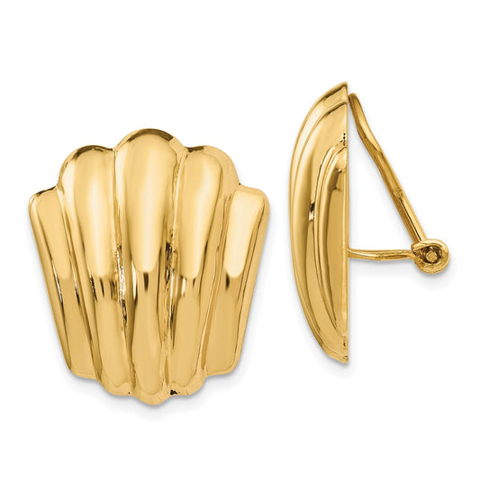 14k Non-pierced Fancy Earrings