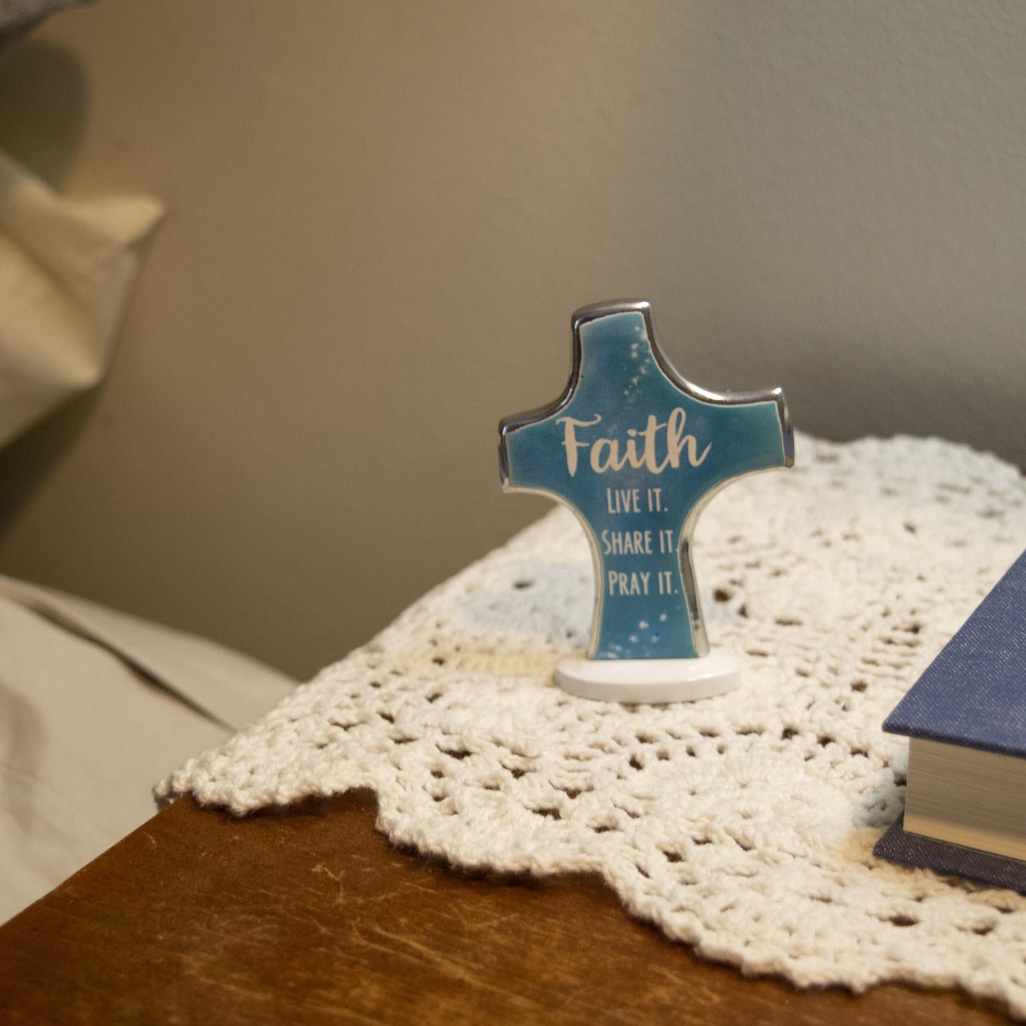 CA Gift 224442 Faith Standing Bedtime Cross