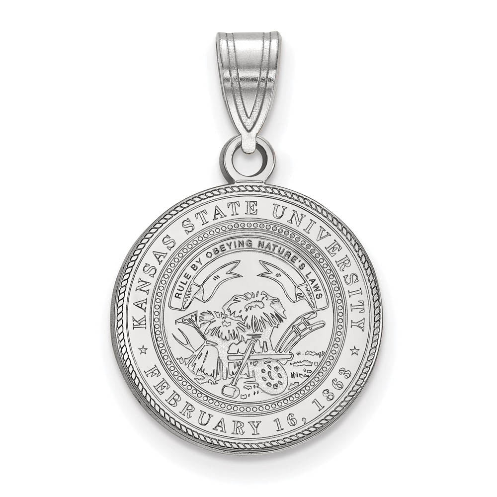 Medium (5/8 Inch) Crest Pendant (Sterling Silver)