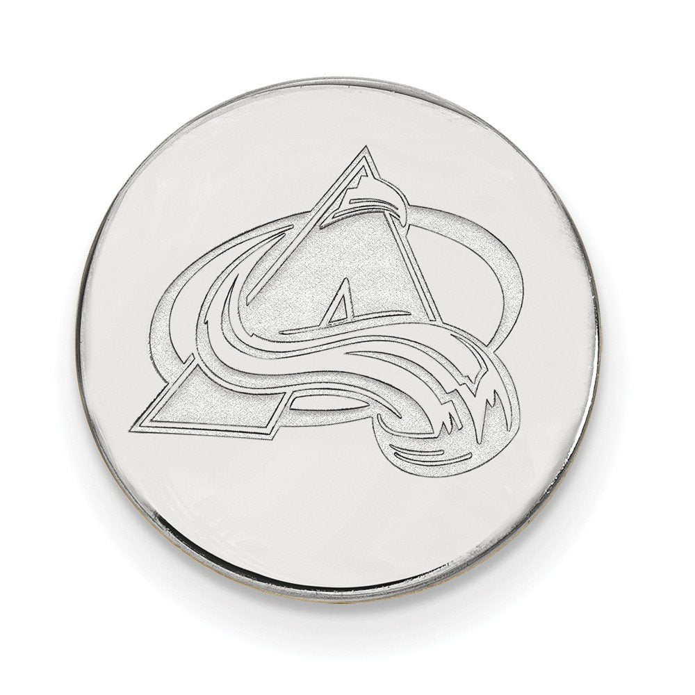 Sterling Silver Rhodium-plated LogoArt Kappa Alpha Theta Sorority Symbol Color Enamel Post Earrings QSS046KAT