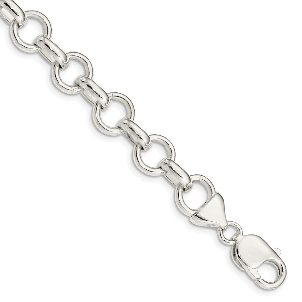 Sterling Silver Link Bracelet 7.25 inches