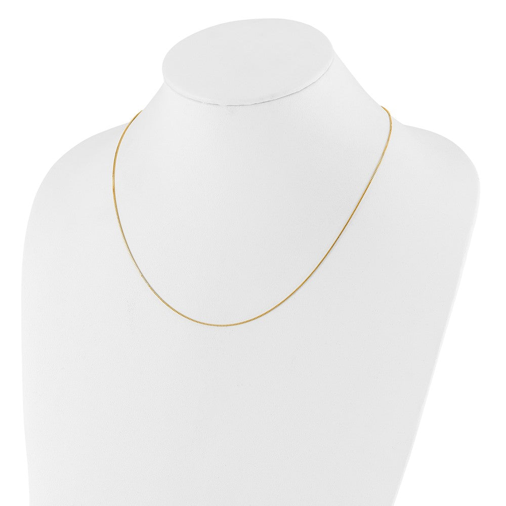 10K Adjustable .7mm Box Chain