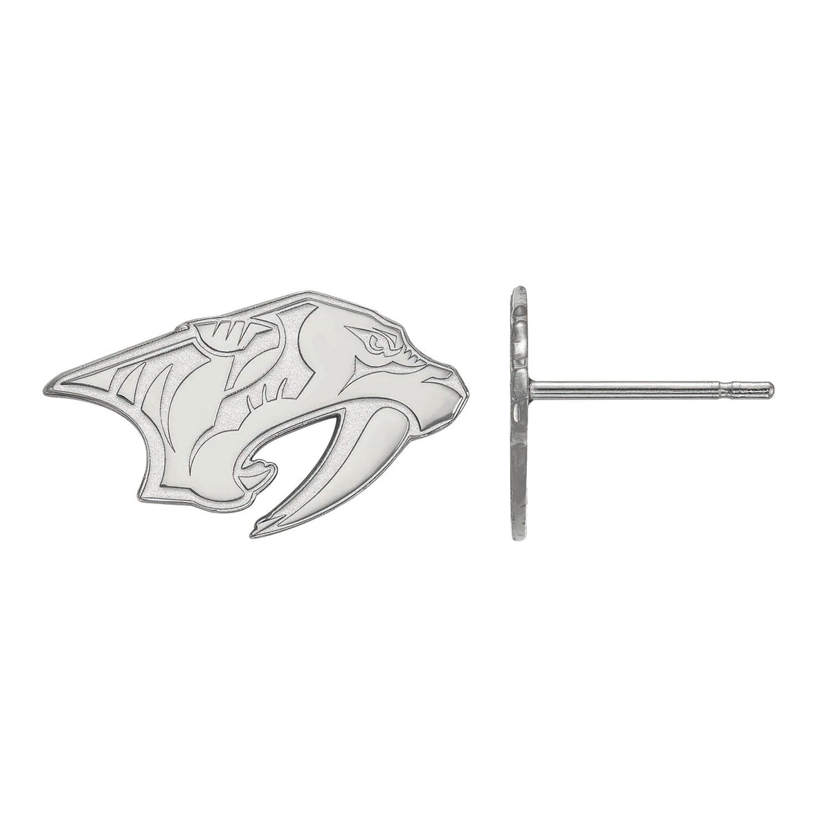 Women's Nashville Predators Sterling Silver XS Post Earrings