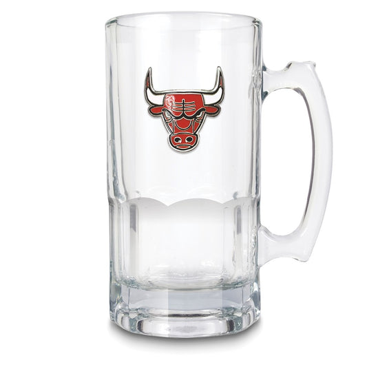 NBA Chicago Bulls Glass 32 ounce Macho Mug