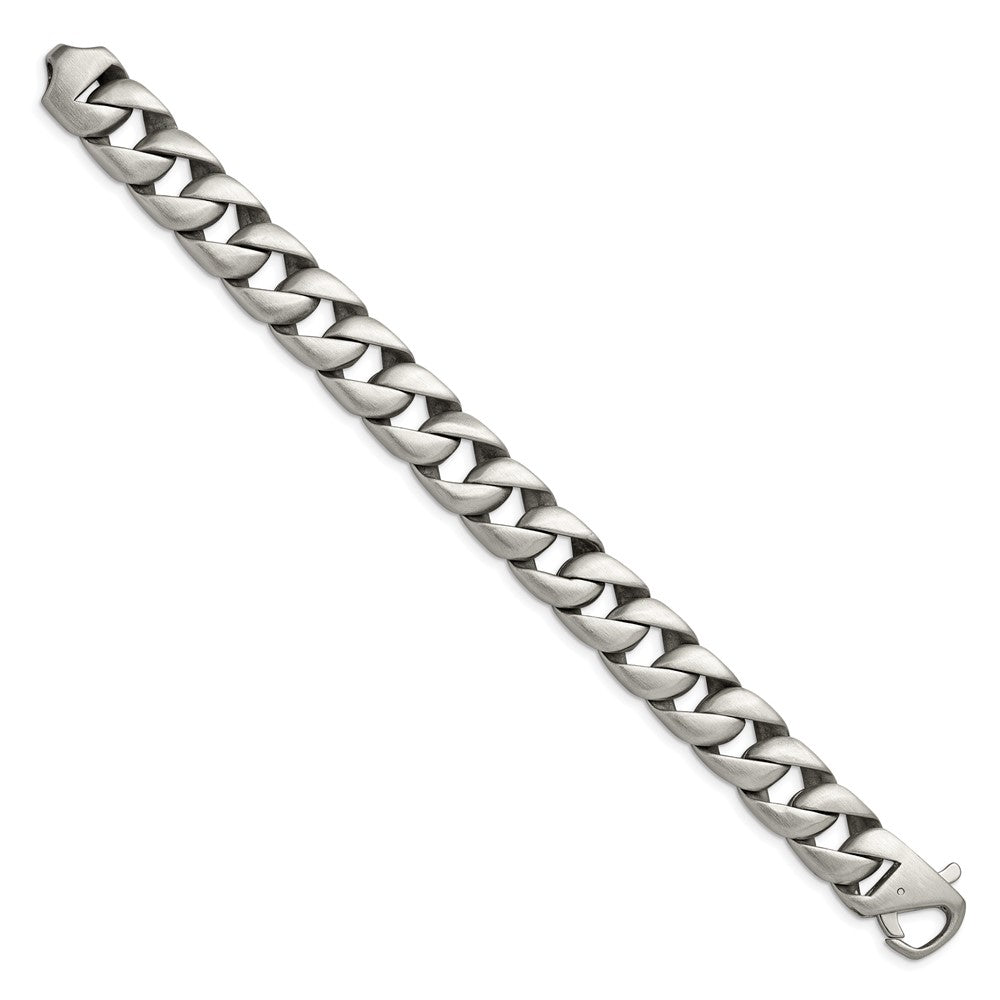 Stainless Steel Brushed 8.5in Bracelet 8.5 inches