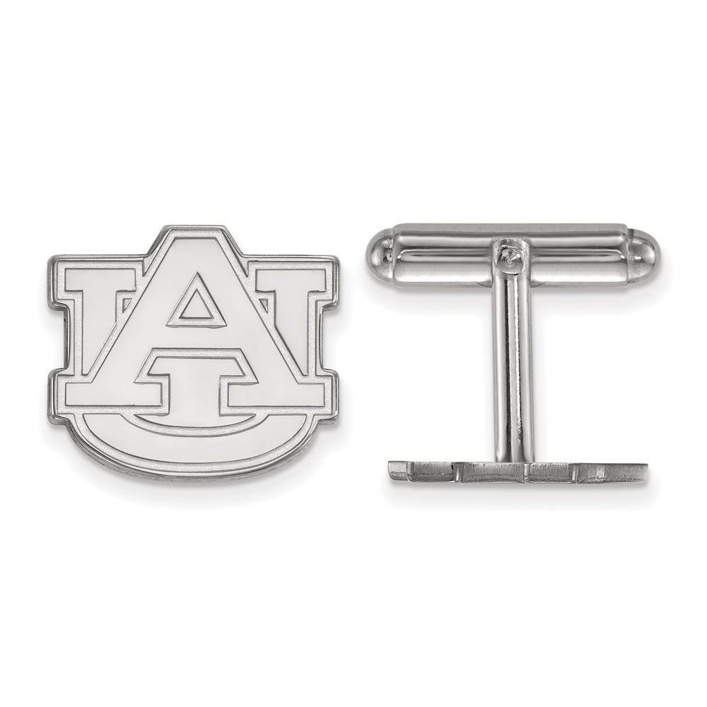 Men's Auburn University Sterling Silver Auburn University Cuff Links