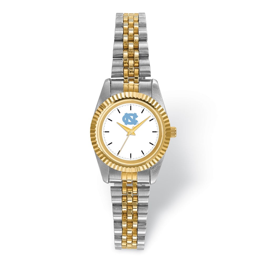 LogoArt University of North Carolina Pro Two-tone Ladies Quartz Watch QUNC167