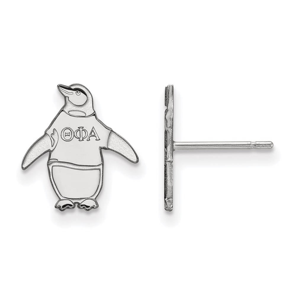 Sterling Silver Official Licensed Greek Sororities Theta Phi Alpha (???) XS Post Earrings