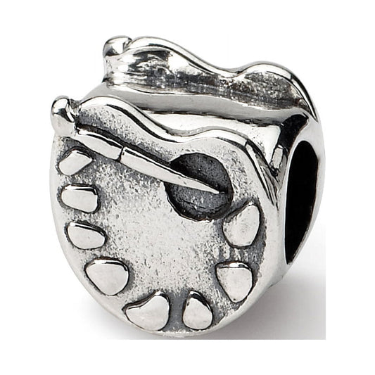 Sterling Silver Reflections Artists Palette Bead