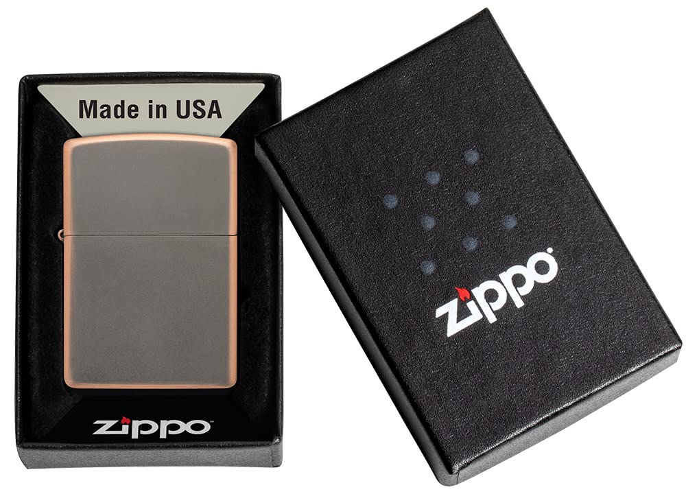 Zippo Rustic Bronze Pocket Lighter