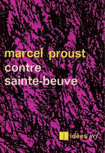 Contre Sainte-beuve