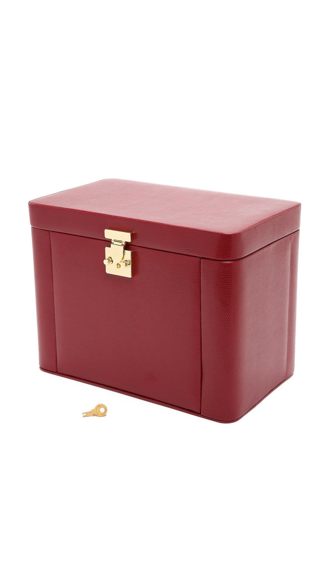 Lizard Leather Jewelry Case