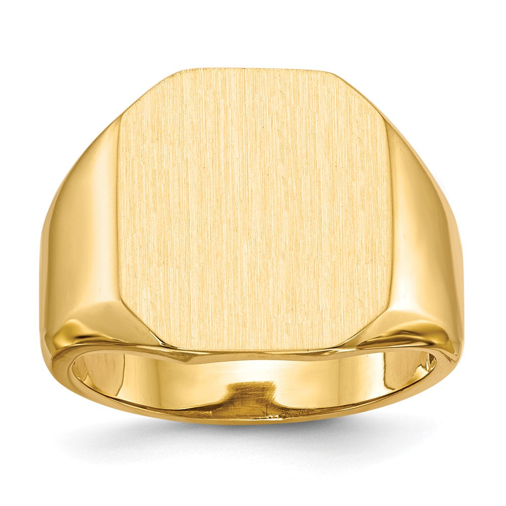 10k Yellow Men's Signet Ring
