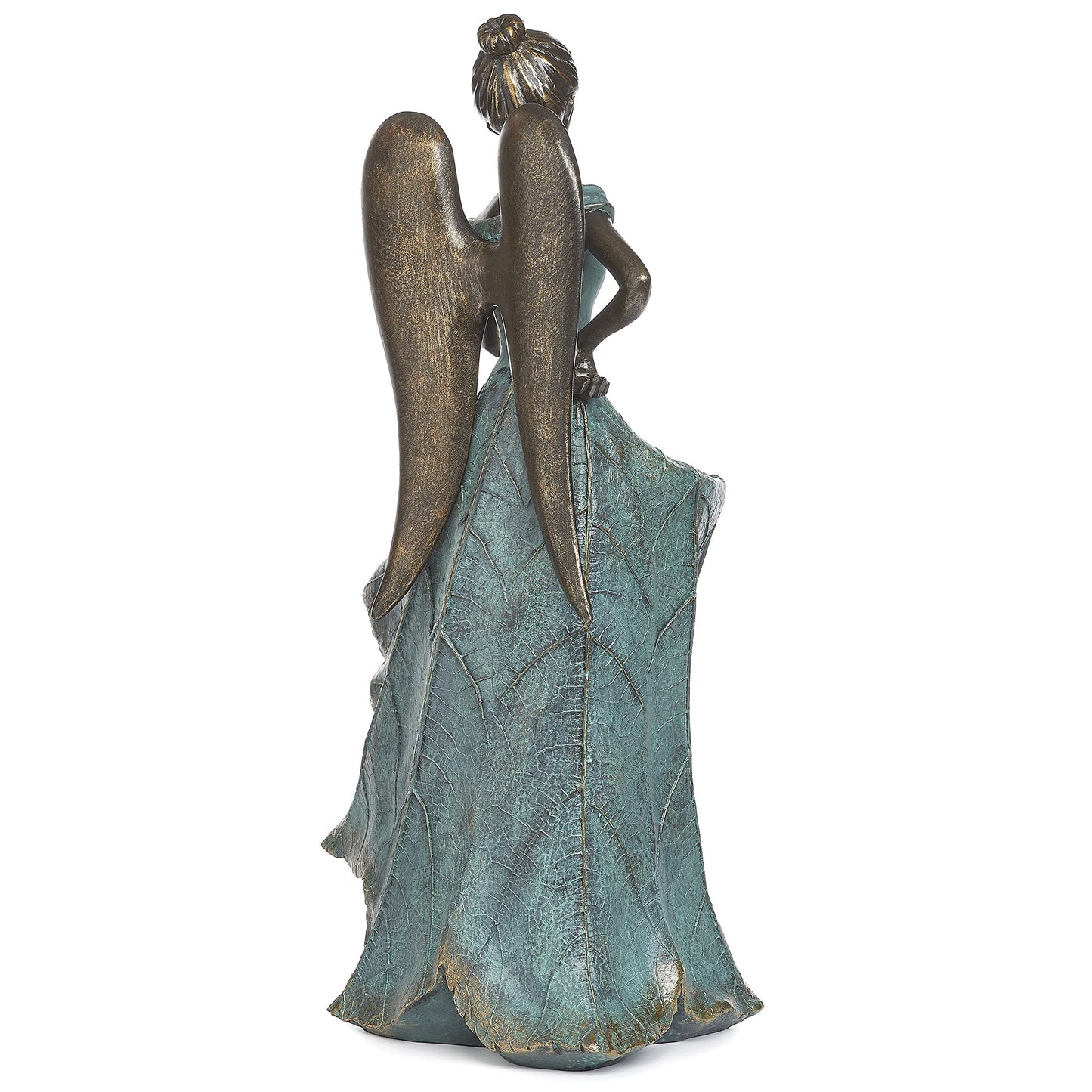 Roman 20" Angel with Dress Birdbath Outdoor Garden Statue