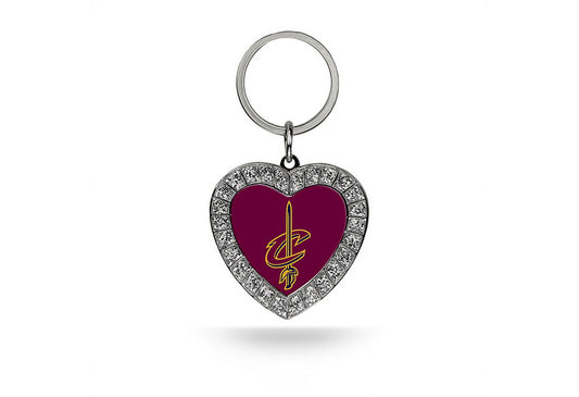 Cavaliers Keychain Heart