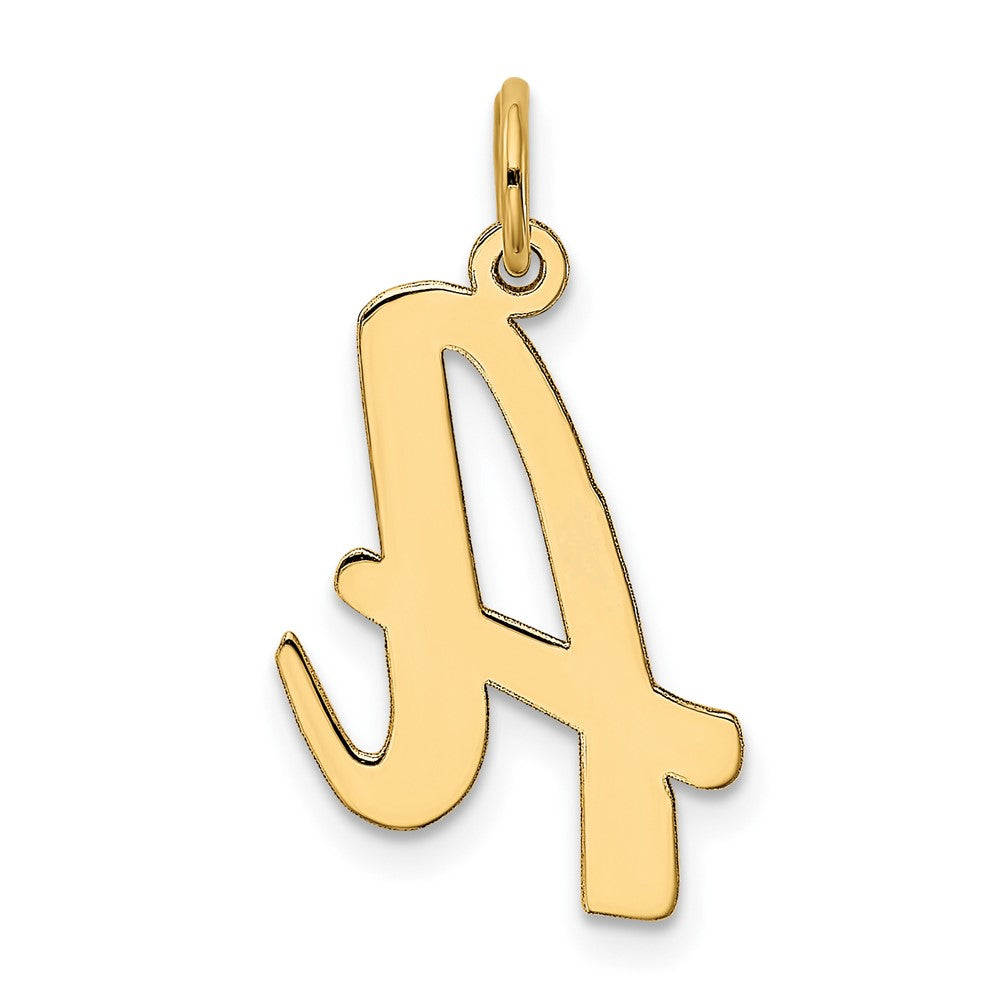 10k Large Script Letter A Initial Charm