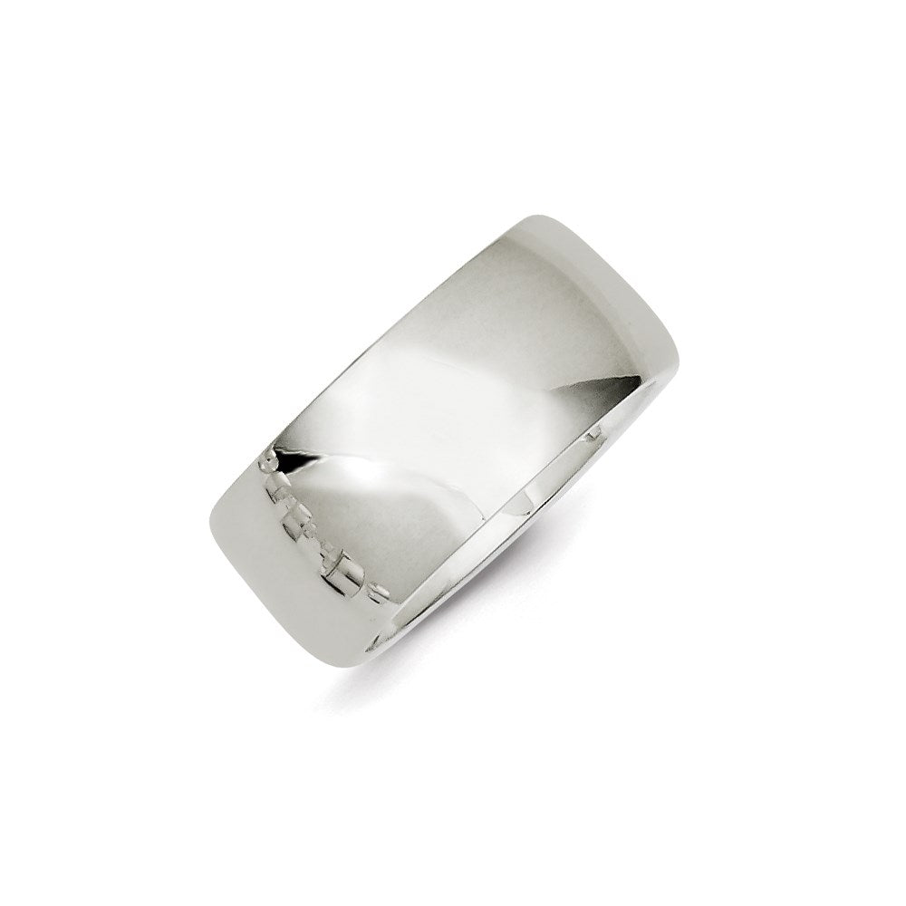 Sterling Silver 10mm Comfort Fit Size 11 Band