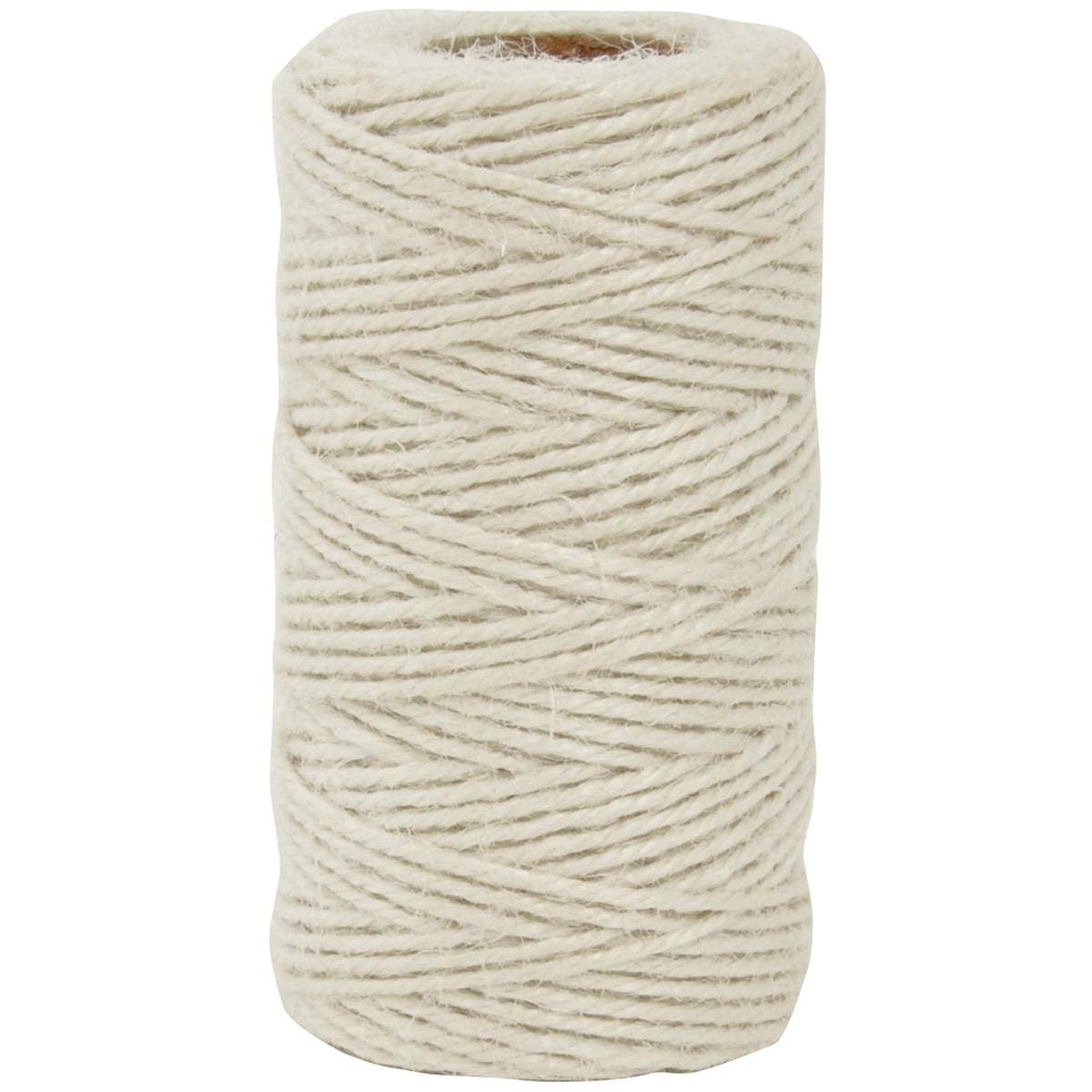 NEW! Lucky Dip Jute Cord-White, 1.2mmx50m
