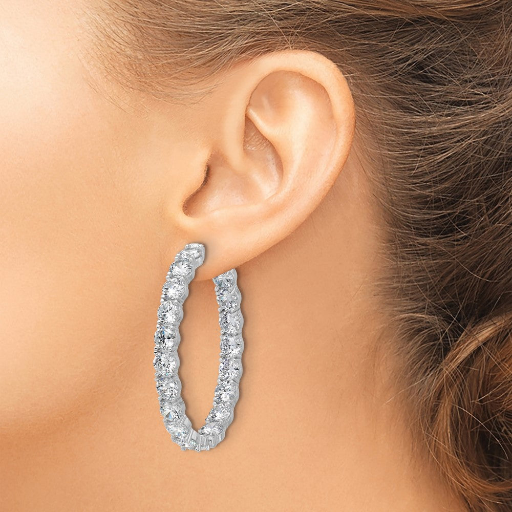 Sterling Silver Polished Paw Print Shepherd Hook Earrings