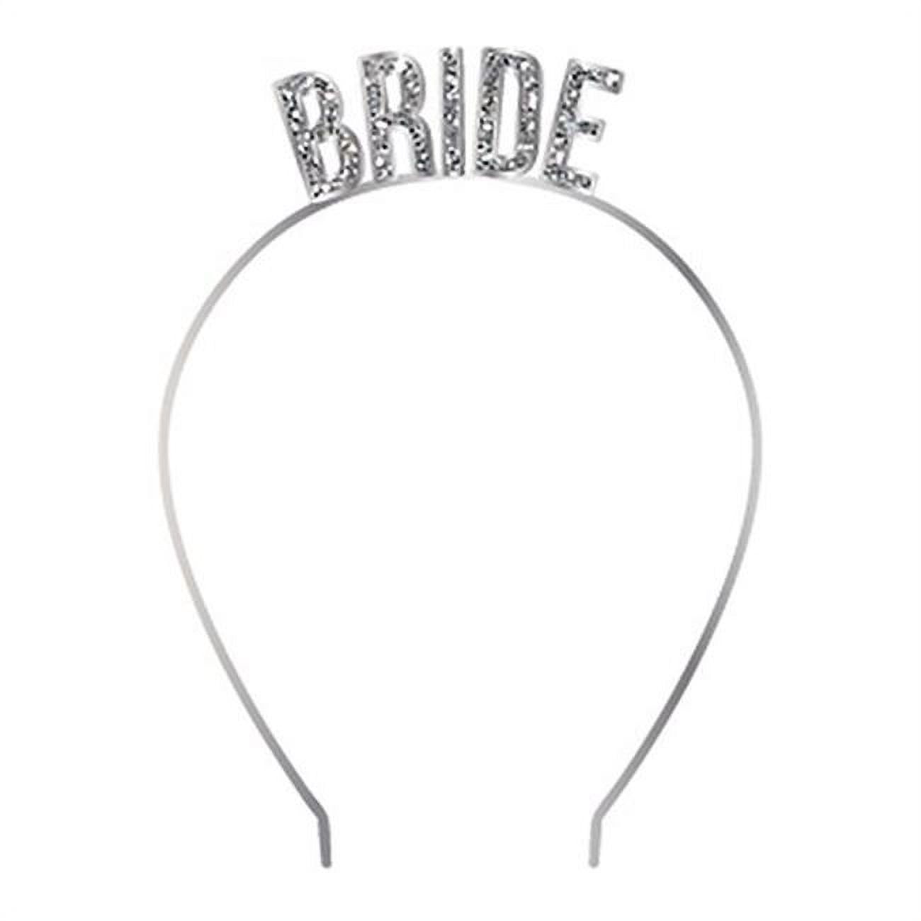 Christian Brands 10-06447-002 Headband  Silver - BridePack of 6