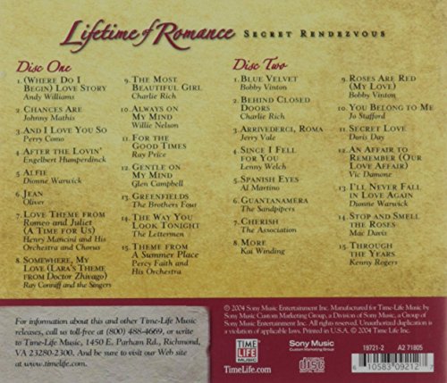 Lifetime of Romance: Secret Rendezvous [Audio CD] Various  Artist