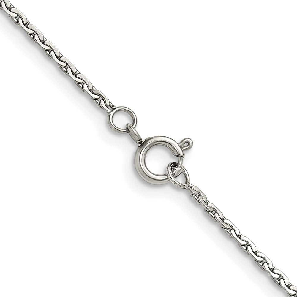 Chisel Stainless Steel Polished 1.5mm 18 inch Fancy Link Chain