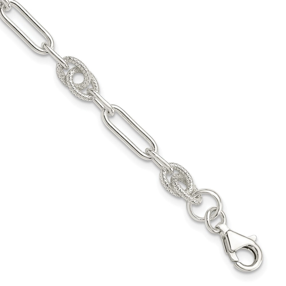 Sterling Silver Bracelet 7.5 inches