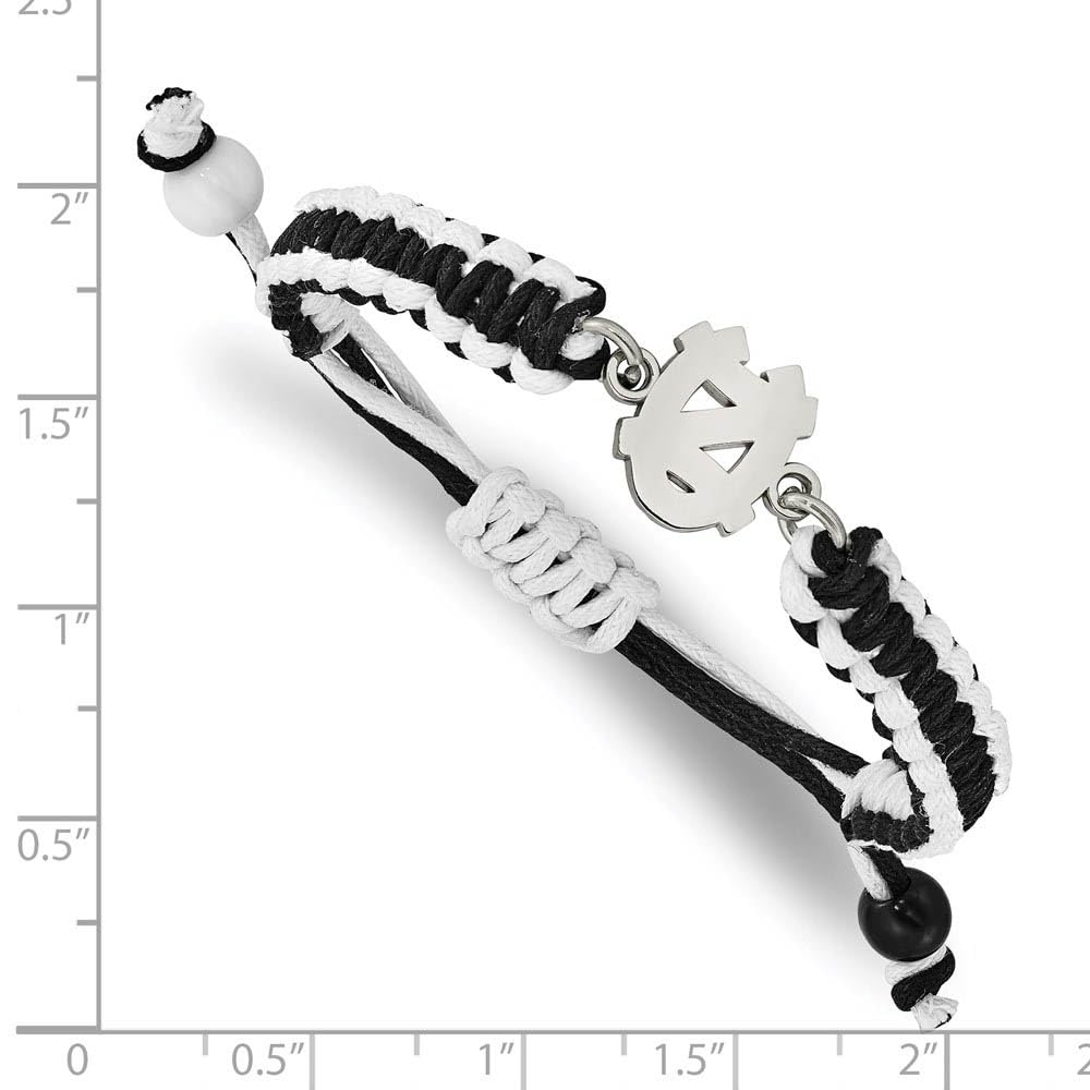 Women's North Carolina Tar Heels Stainless Steel Color Bracelet