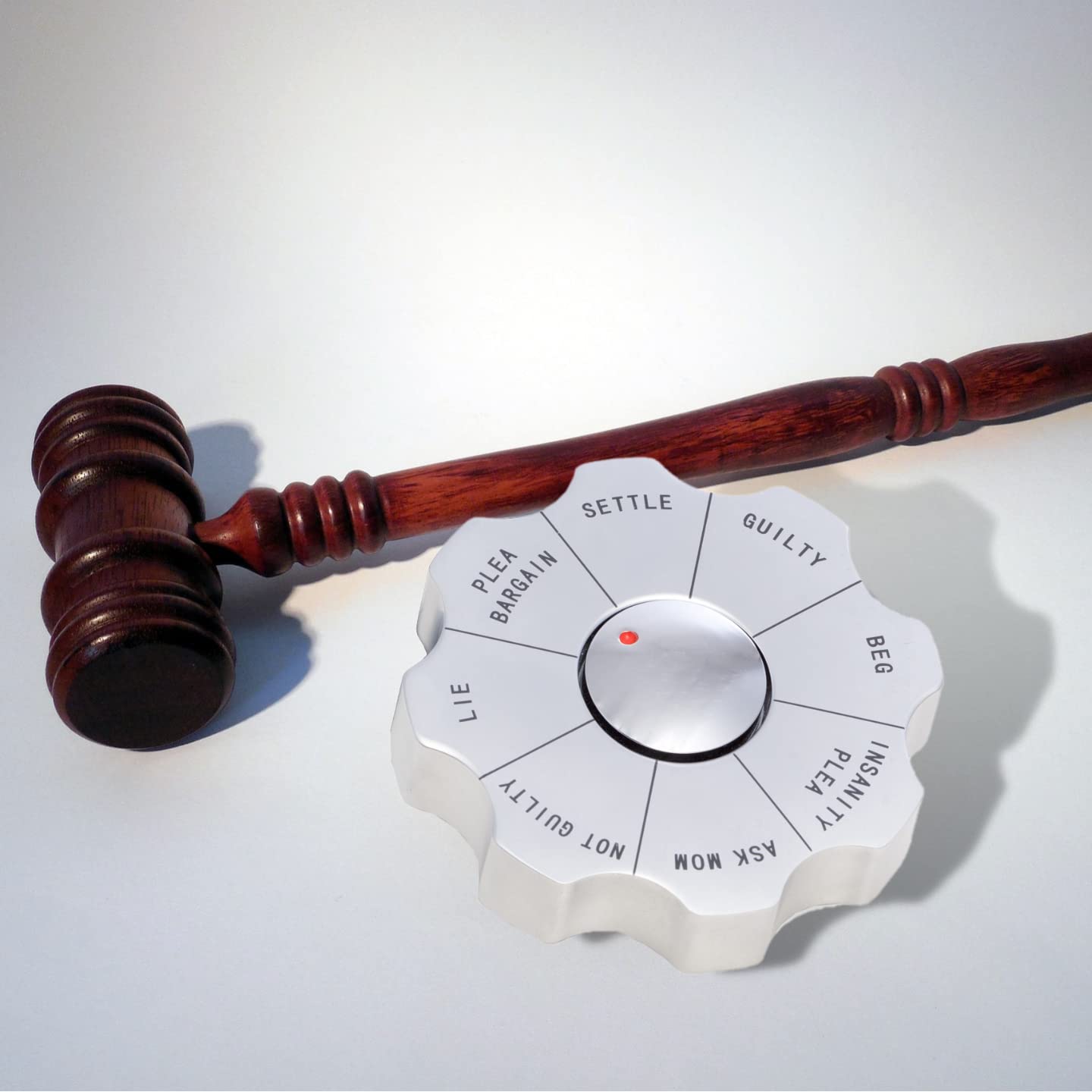 Bey-Berk Spinner Decision Maker Paperweight Legal (G530L)