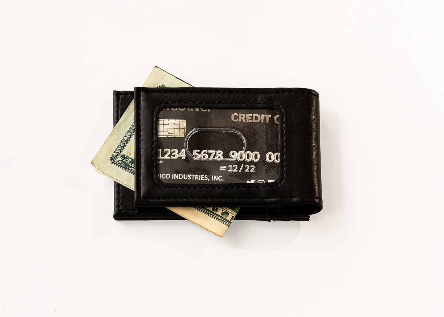 Cardinals - Az Laser Engraved Black Front Pocket Wallet