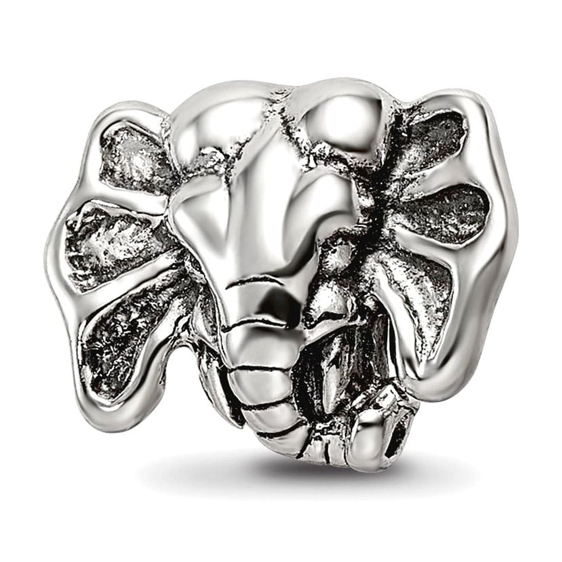 Sterling Silver Reflections Elephant Bead