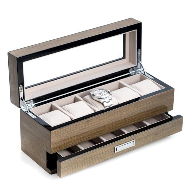 Watch Case with Glass Top