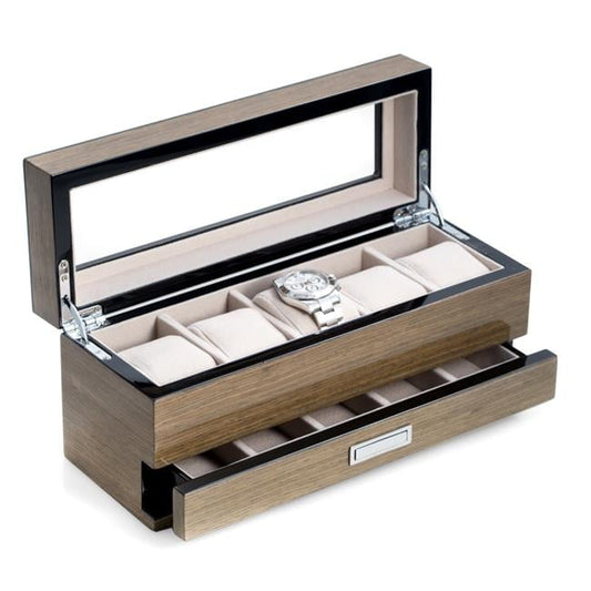 Watch Case with Glass Top
