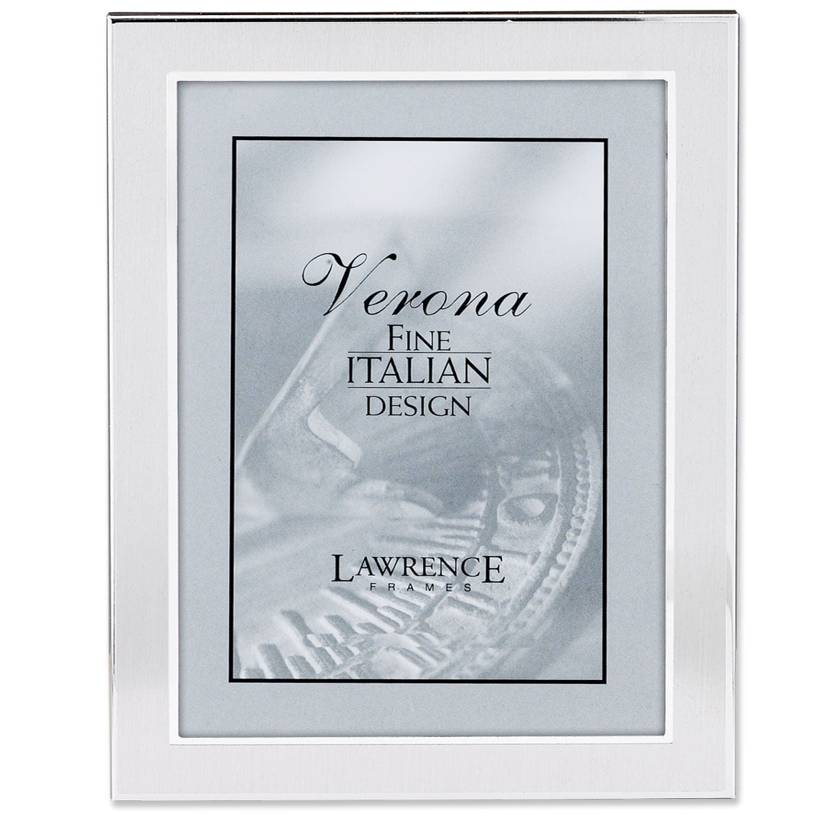 Satin Silverplate 8x10 frame by Lawrence - 8x10